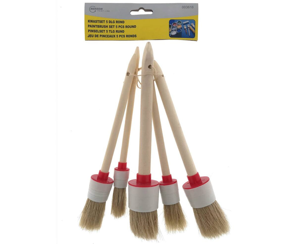 Ringpinsel - Set 5-tlg
