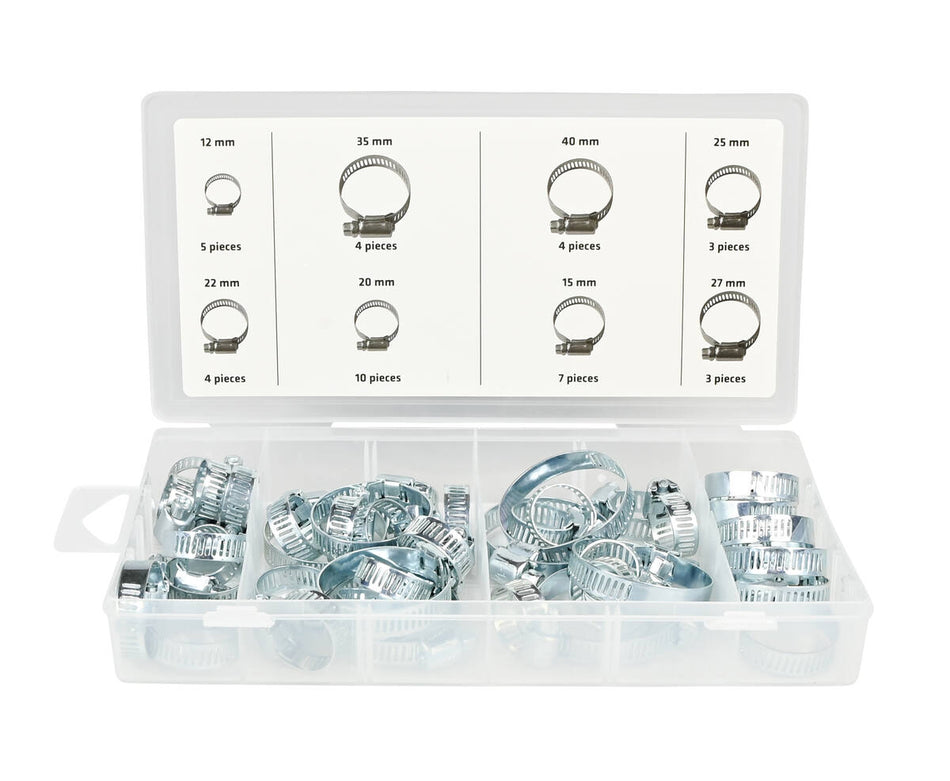 Schlauchschellen-Set 40-tlg.