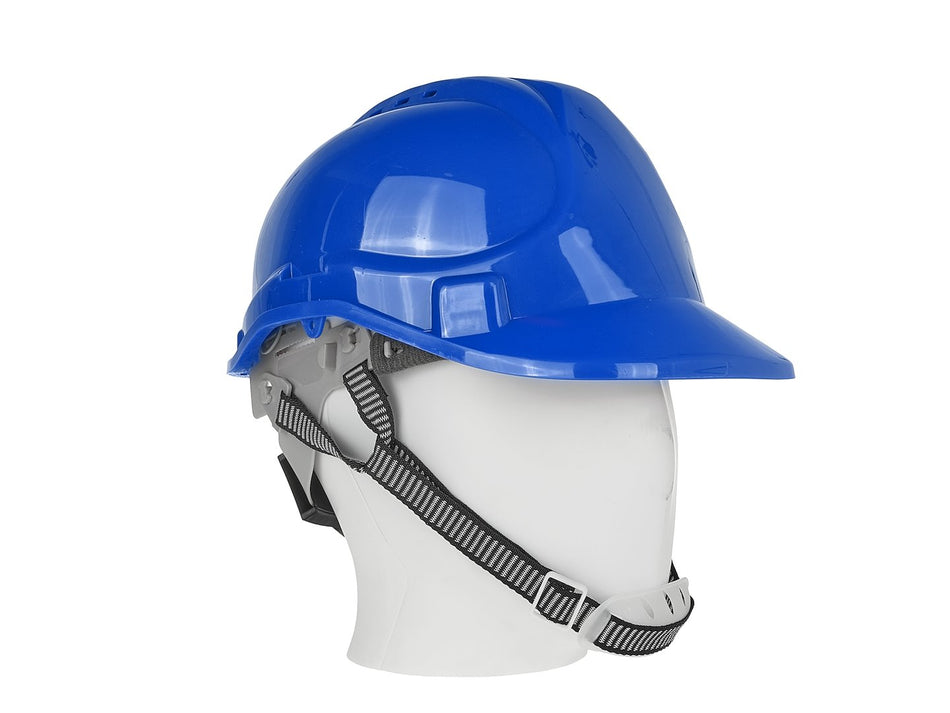 Schutzhelm mit Verstellknopf BLAU oder ORANGE
