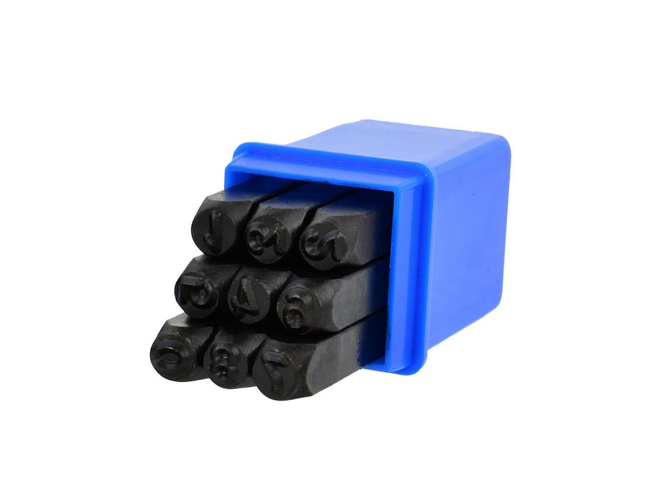 Schlagzahlen 6mm | 9tlg.