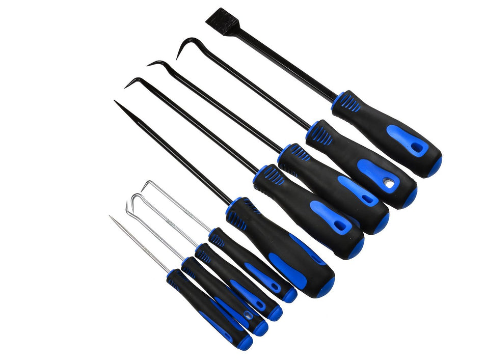 Haken - Schaber-Set, 9-teilig.