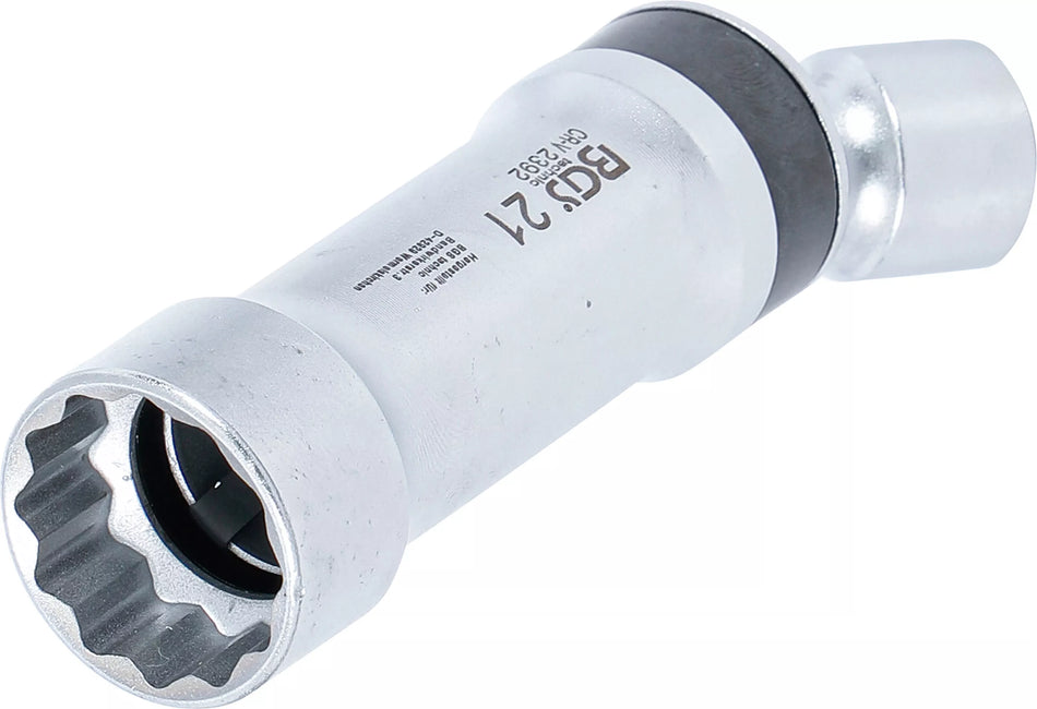 Zündkerzen-Gelenkeinsatz Zwölfkant (3/8") | SW 21 mm