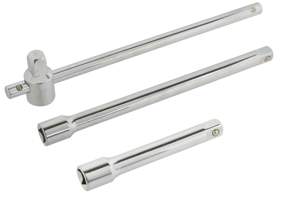 Gleitgriff Knebel 3-tlg. 1/2"