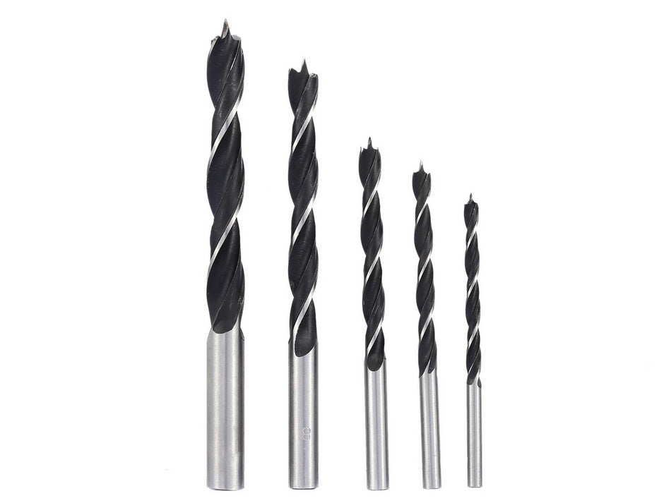 Holzbohrer - Satz 5-tlg. 4, 5, 6, 8, 10mm