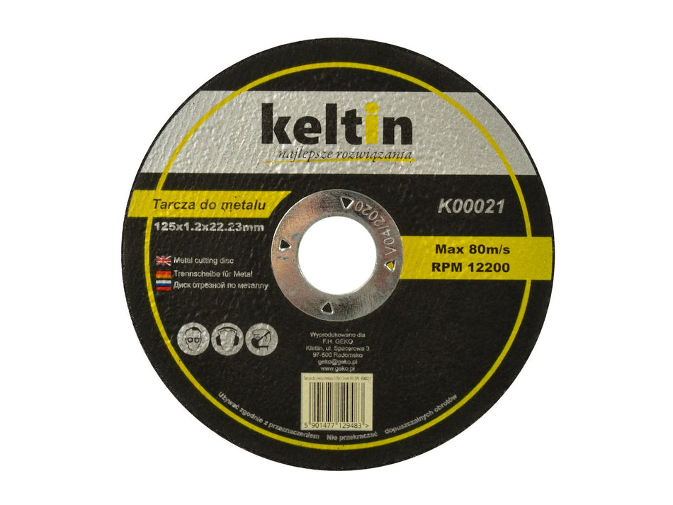 Trennscheibe | 25 STÜCK | 125 x 1,2 x 22,23mm Metall