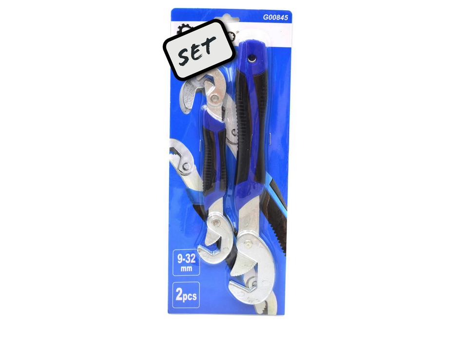 Schraubenschlüssel Universal 2 Stück 9-32mm