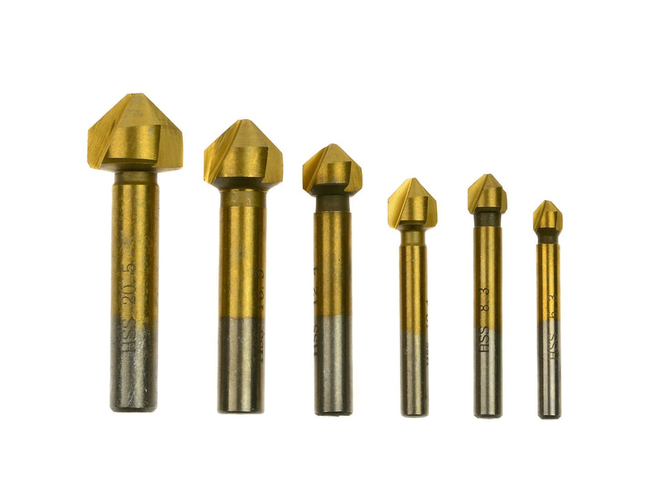 Senker konisch 6-tlg. HSS Titan 6,3-20,5mm
