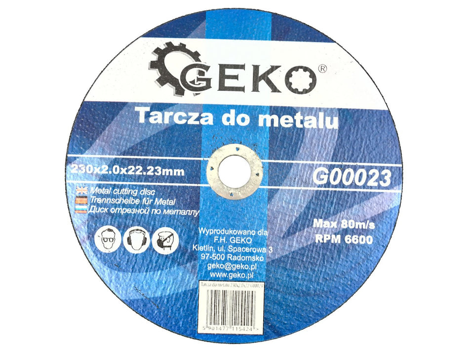 Trennscheibe Metall 230x2,0x22,23mm