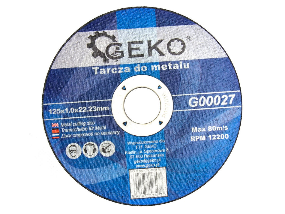 Trennscheibe Metall | 10 STÜCK | 125x1,0x22,23mm