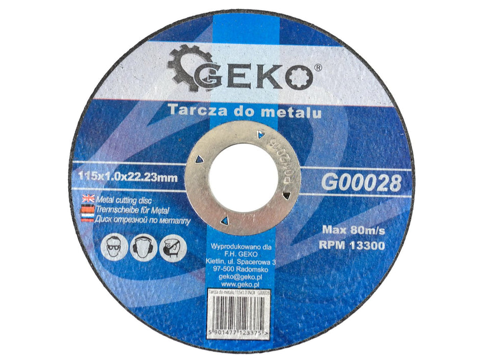 Trennscheibe Metall | 10 STÜCK | 115x1,0x22,23mm