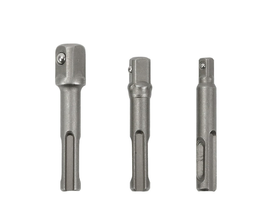 SDS Plus Nussadapter Stecknussadapter 1/4" 3/8" 1/2"