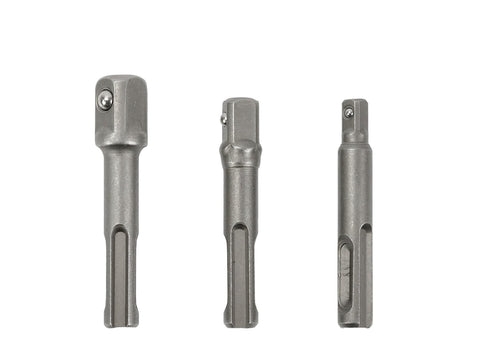 SDS Plus Nussadapter Stecknussadapter 1/4" 3/8" 1/2"