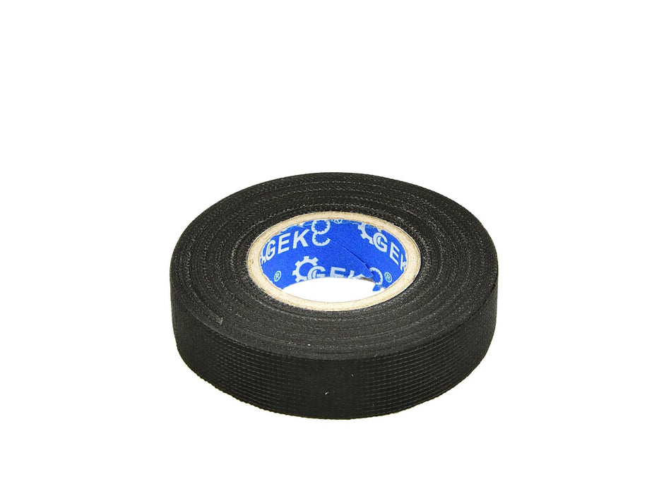 Gewebeband schwarz 19mm x 15m