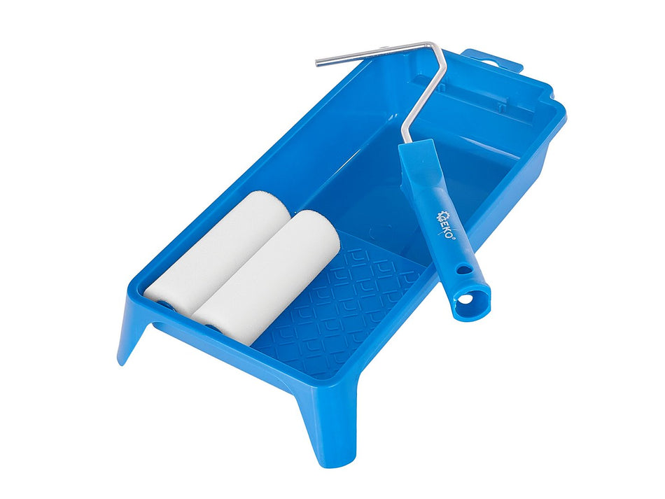 Lackierwalzen Lackrollen Set 100mm 4-tlg.