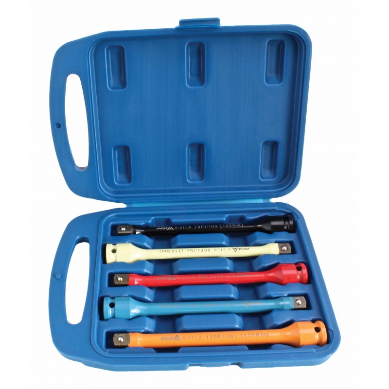 Torsionsstab- Satz 1/2" | 100 - 110 - 120 - 135 - 150Nm